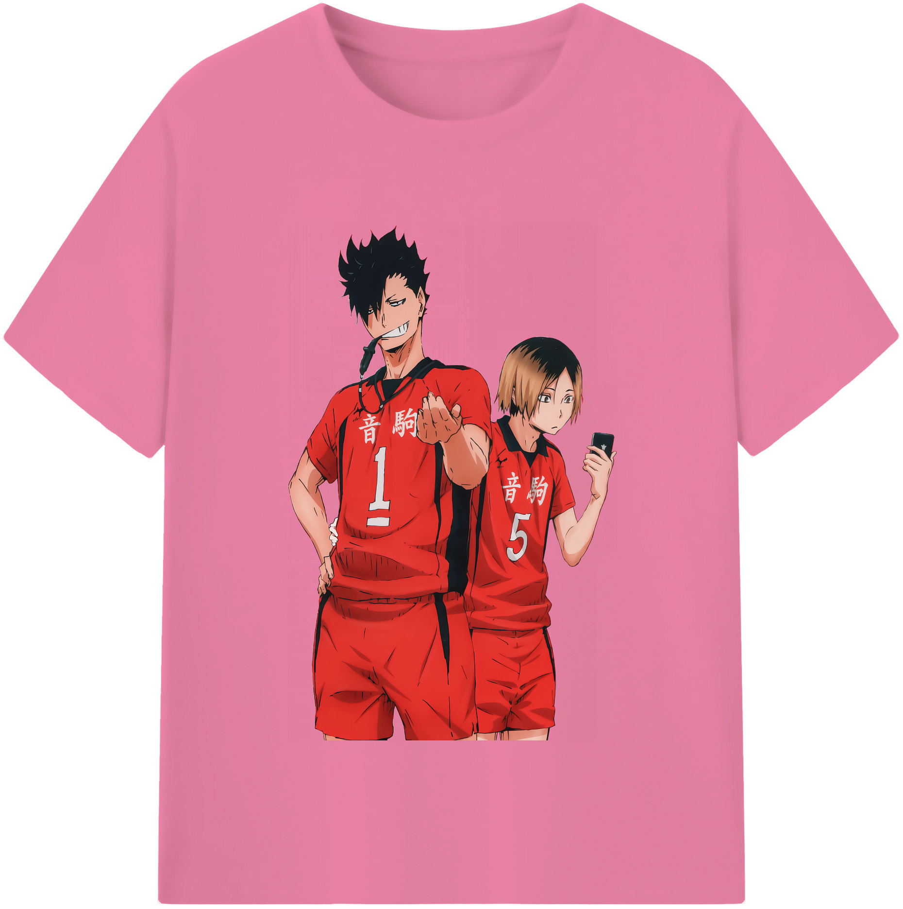 （画像用） ハイキュー!! Haikyu!! 綿100％半袖Tシャツ（フロントプリント）